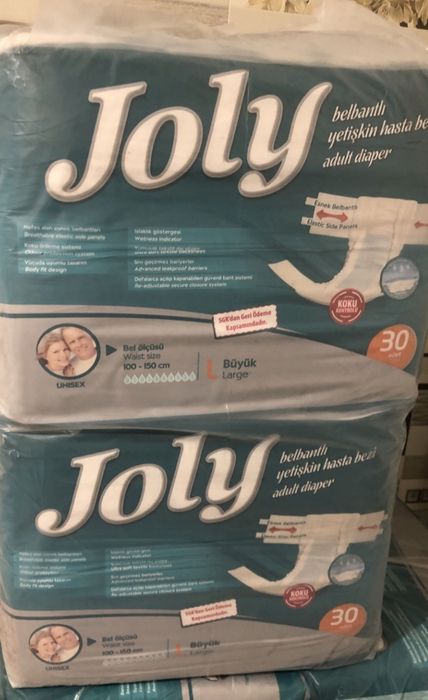 Продам памперсы JOLy размер L