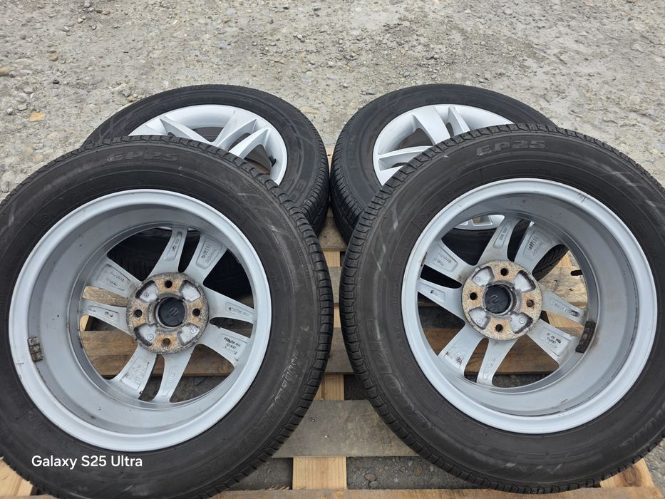 Лети джанти 14ки 4х100 Seat + летни гуми 175/65/14 Bridgestone
