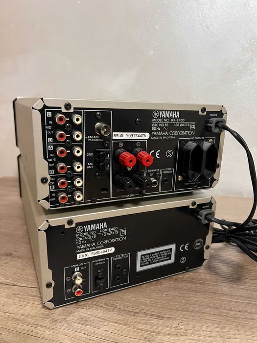 Yamaha reciver RX-E400. CD player CDX-E400