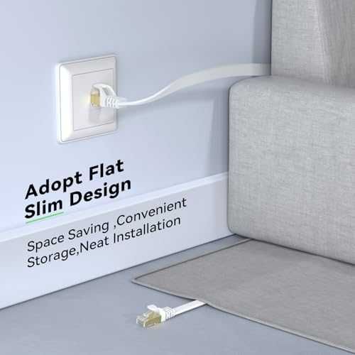 LAN кабел Cat 8 40м 40Gbps RJ45 високоскоростен