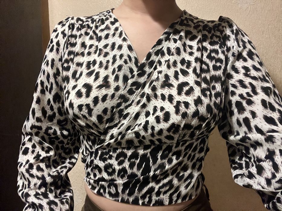 Женская блузка с принтом