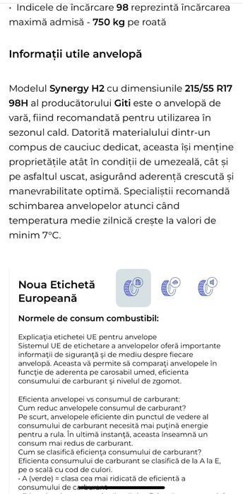 Anvelope VARA Giti 215/55/R17