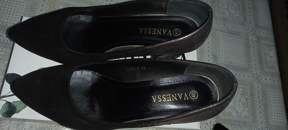 Туфли женские чёрные