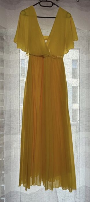 Rochie de vara galbena  marimea 38