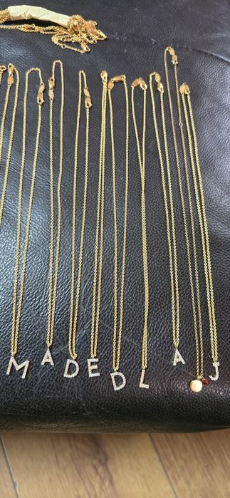 Lănțișoare argint aurit Zara originale