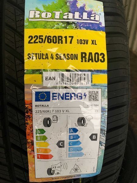 Нови всесезонни гуми ROTALLA SETULA 4 SEASON 225/60R17 103V XL НОВ DOT
