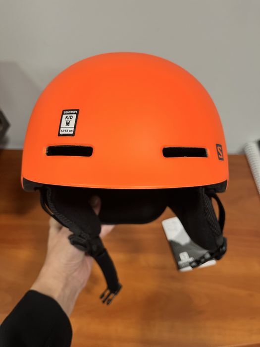 Casca ski / snowboard copii Salomon Grom portocalie, marime M