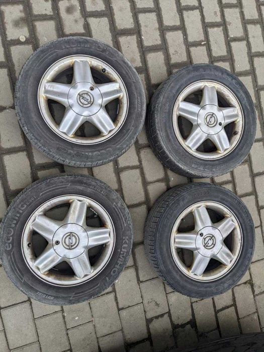 Jante OPEL R15 5 X 110 Aliaj cu Cauciucuri Astra Corsa Vectra Zafira