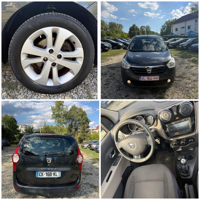 Dacia Lodgy -1.5DCI- 110cp 6+1 trepte AC/NAVI/Pilot/Cârlig (Garanție)