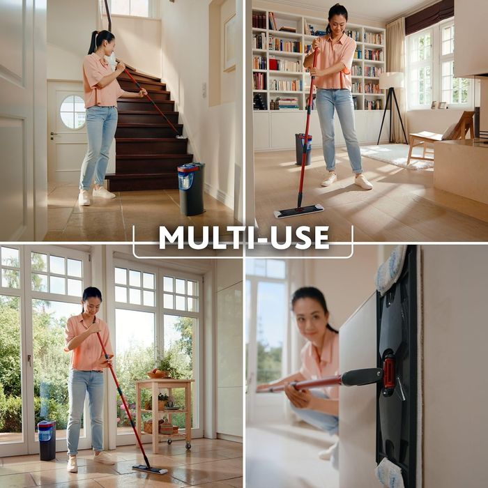 Vileda H2prO, моп кофа 2 резервоара, технология за отделяне водата.