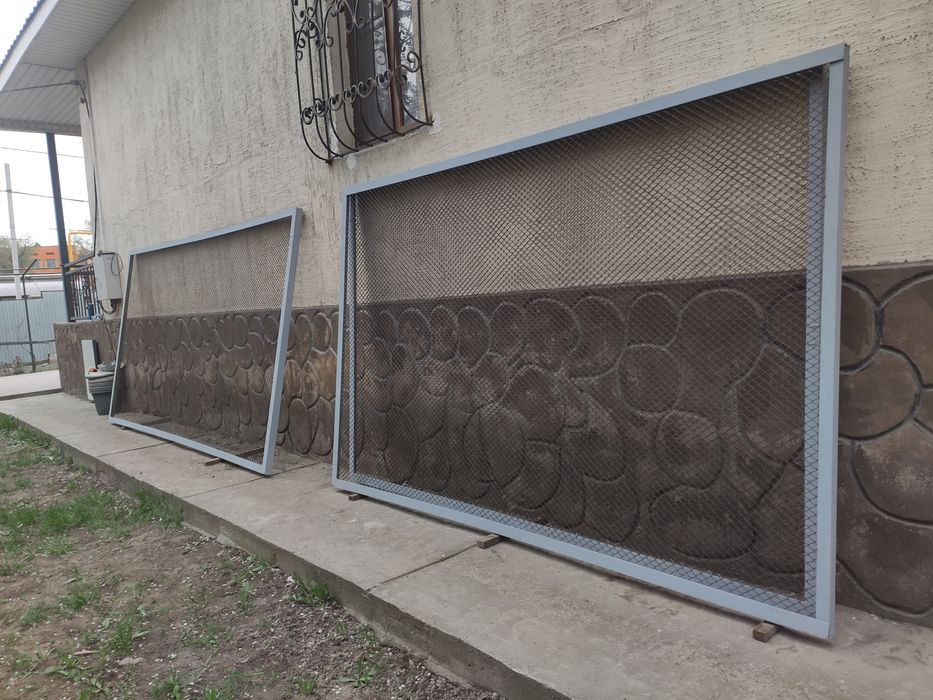 Сетка - рябица для забора и вольеров/Прочная