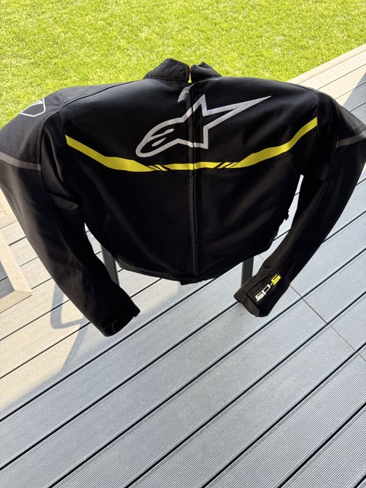 Geaca moto  marimea L  ALPINESTARS T-SPS AIR fluorescent/galben/negru