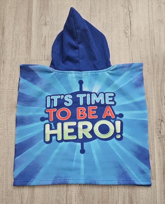 Детско пончо тип хавлия