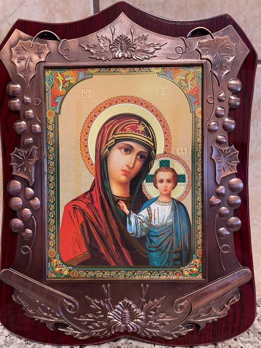 icoana veche icoana deosebita maica domnului dim 27x24 icoana veche