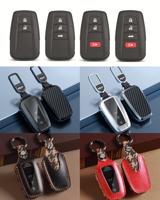 Предпазен калъф за ключ Toyota CHR C-HR Prius Camry Corolla RAV4
