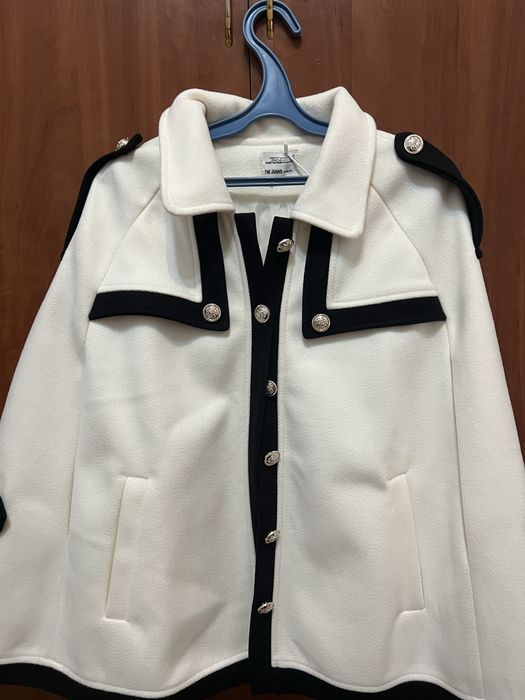 Пончо пальто женское