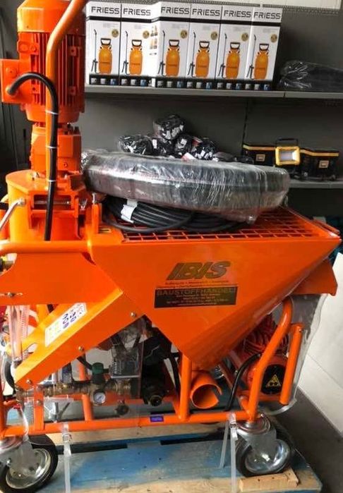 Продавам чисто нова професионална машина за мазилки,