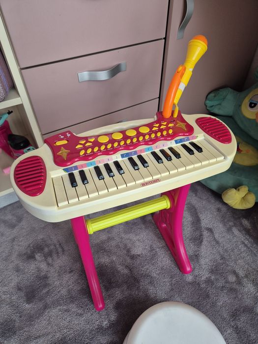Детско пиано/синтезатор с микрофон
