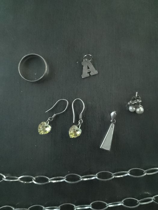 Сребро - синджир, колие