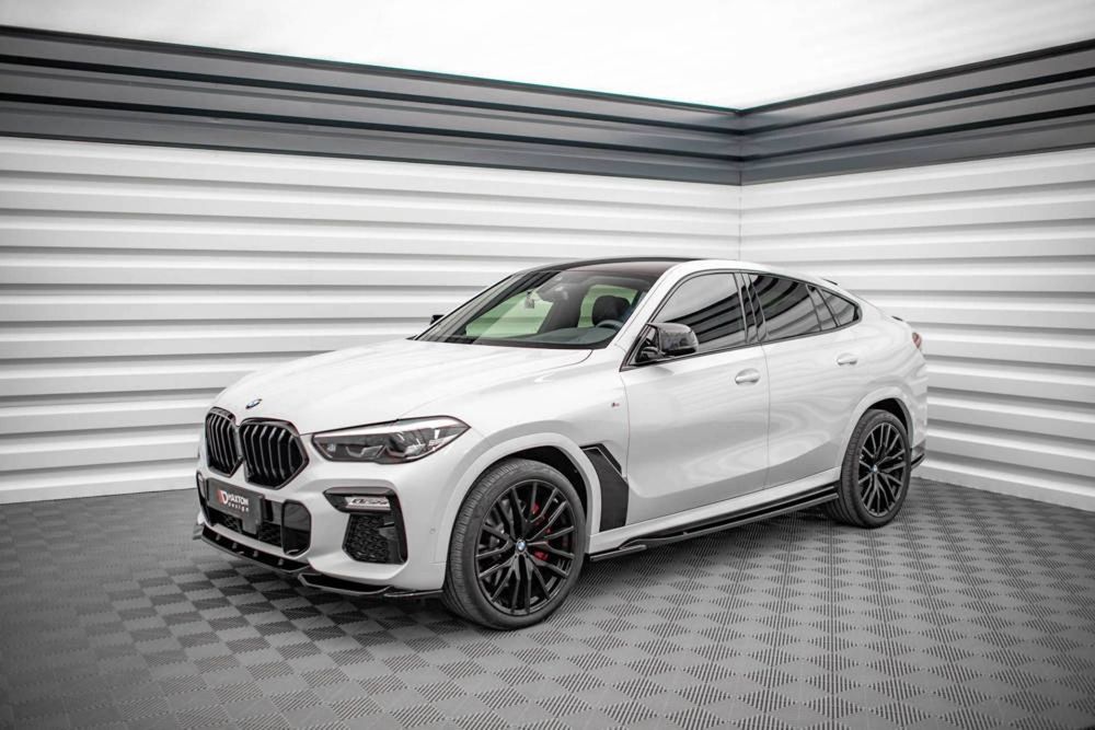 Prelungiri Praguri compatibile cu BMW X6 G06 M Pack Maxton Design