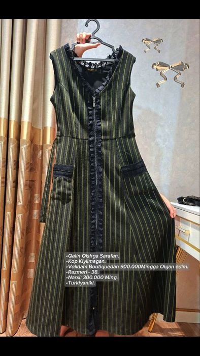 Qalin qishga sarafan