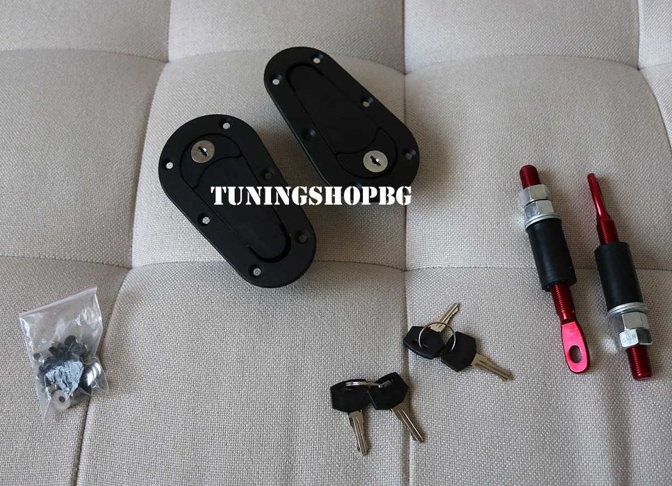 Шплентове Закопчалки JDM D1 за капак с КЛЮЧ