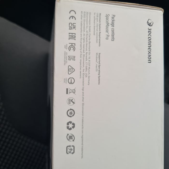 SpaceMause Pro 3D connexion