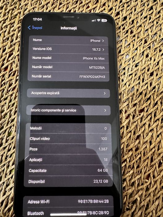Iphone Xs Max 64 gb