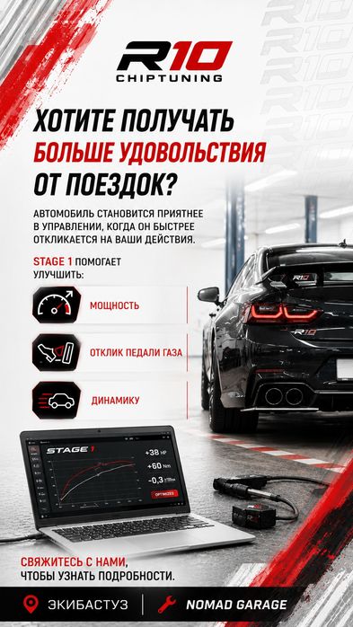 Чиптюнинг, Stage1, Евро2, ERG/Adblue Off, компьютерная диагностика