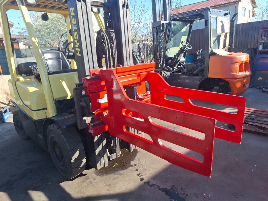 Klamp Clesti  clampe Atasament  stivuitor baloti deseuri