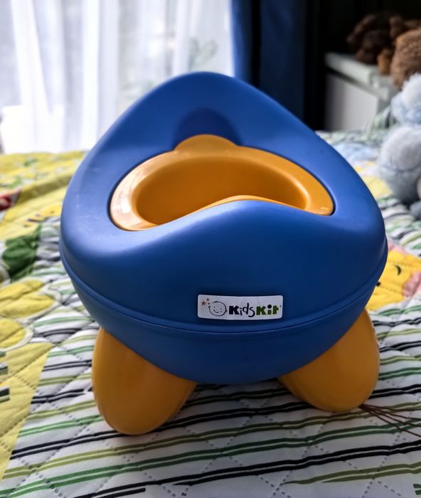 Бебешко гърне синьо