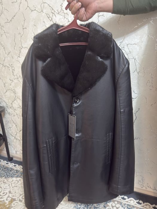 мужская дубленка