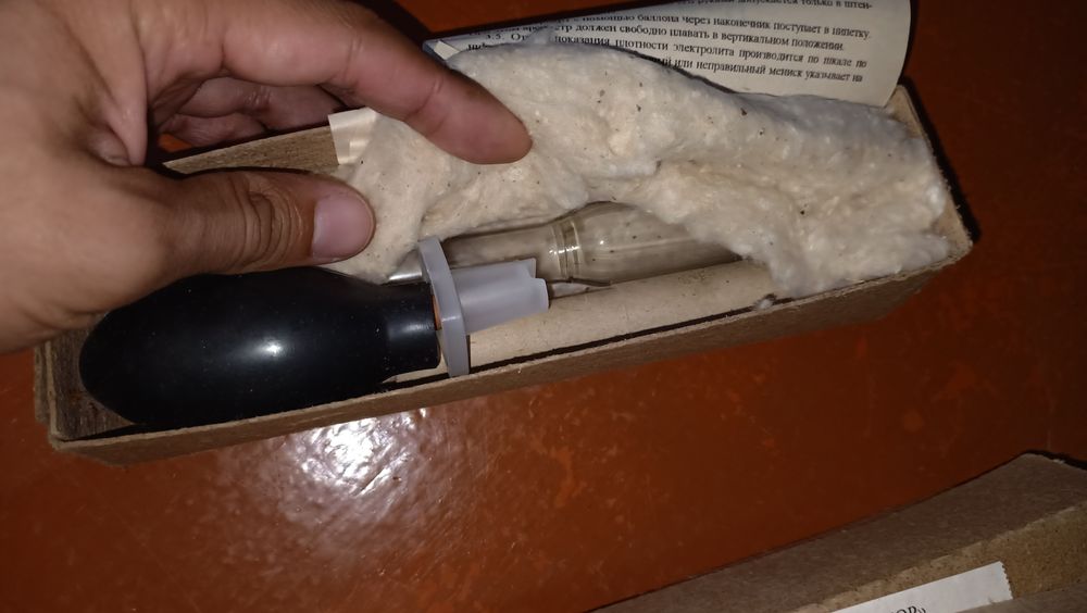 Ареометр электролита новый