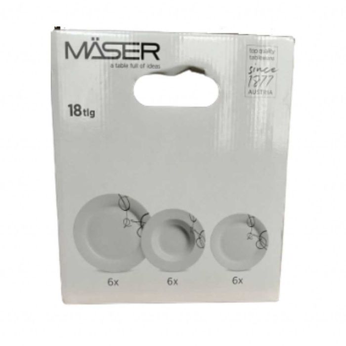 Изискан порцеланов сервиз за хранене, MÄSER