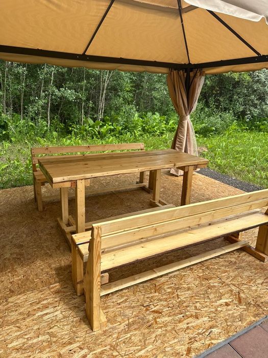 Комплект (стол и две лавки)