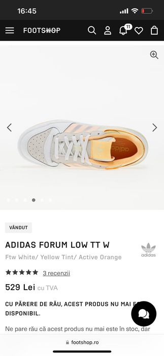 Adidas low forum tt w