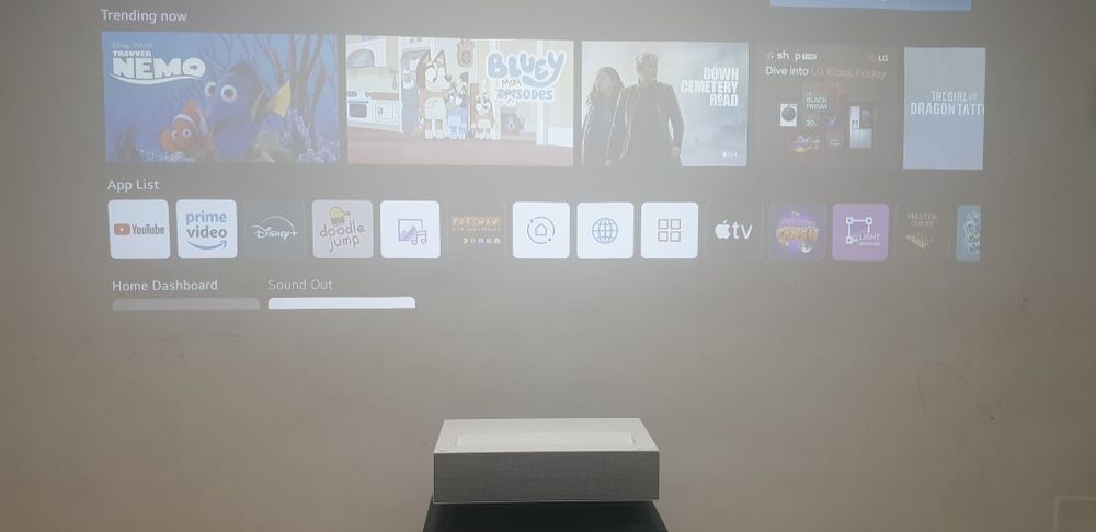 Videoproiector LG CineBeam HU715QW, 4K UHD (3840x2160)