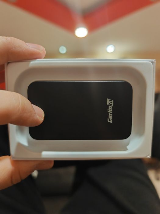 Безжичен Carlinkit 5.0 (2air) адаптер за CarPlay и Android Auto