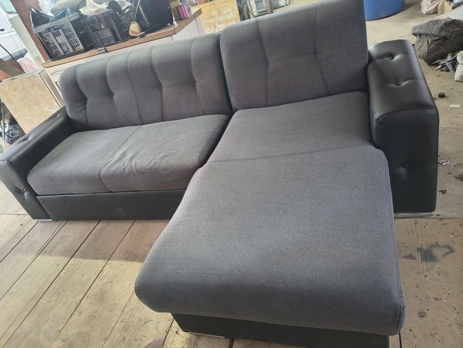 Canapea living sau colțar extensibil cu lada depozitare