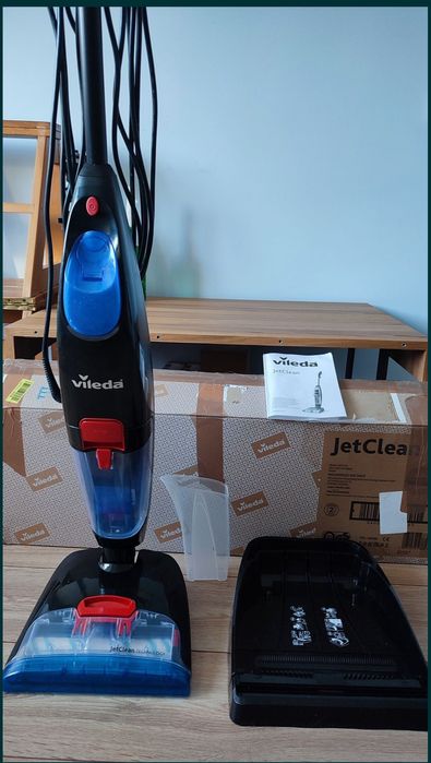 Вертикална прахосмукачка Vileda jetclean 3в1
