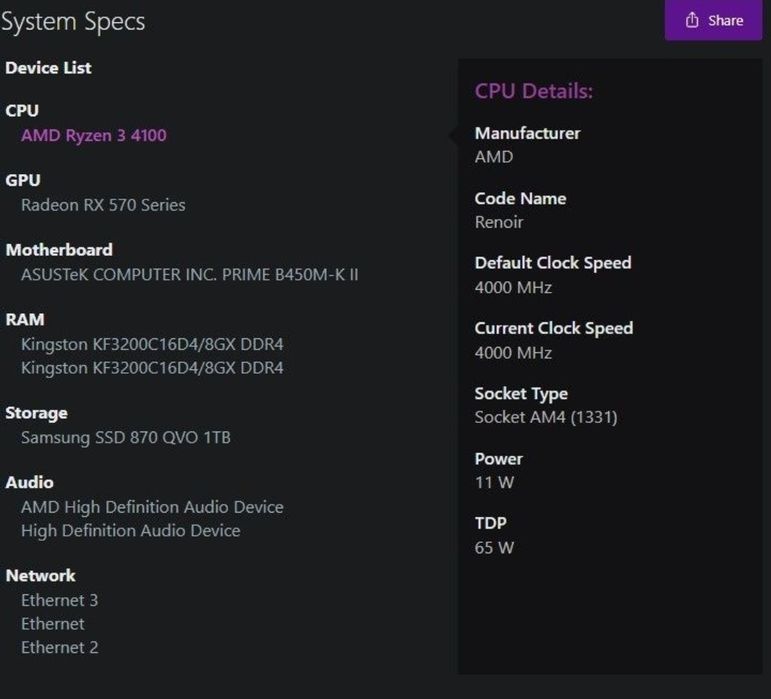 Vând calculator gaming AMD