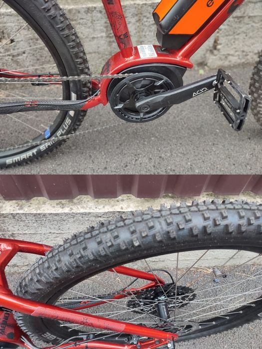 Bicicleta electrica Bosch ideala GLOVO cu 2 baterii