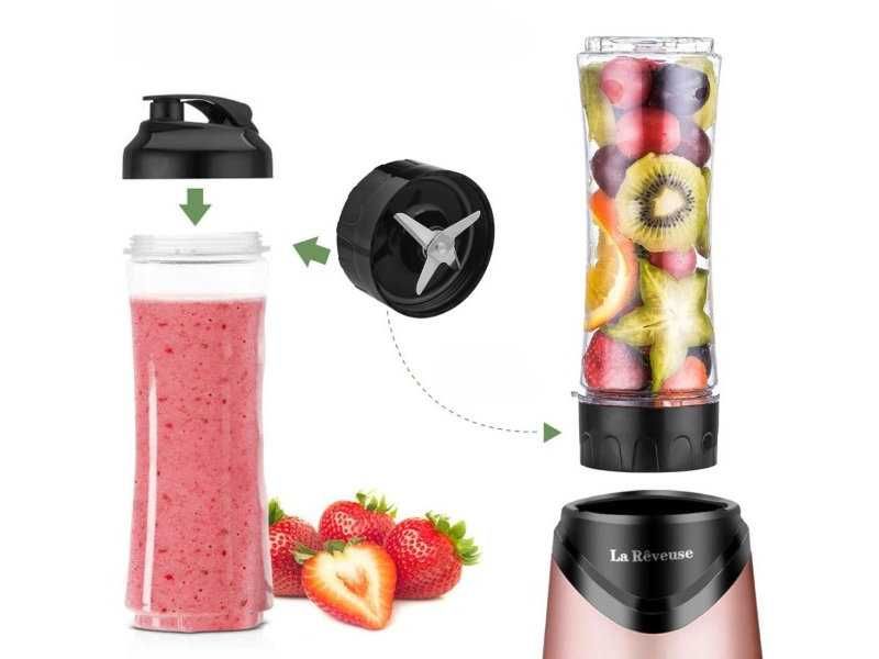 Компактен Блендер La Reveuse LARB2205K2 300 W 550 мл, Розов