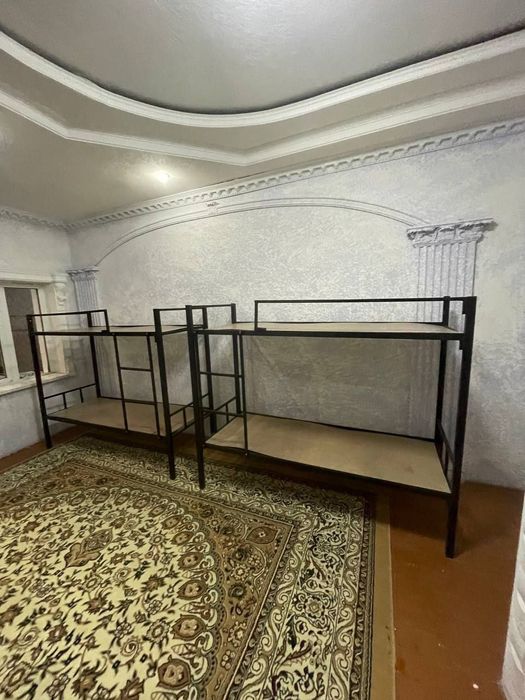 Мебель лофт Икки кишилик кровать.