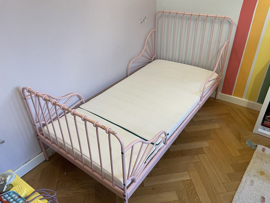 Vand pat extensibil + saltea + somiera, IKEA