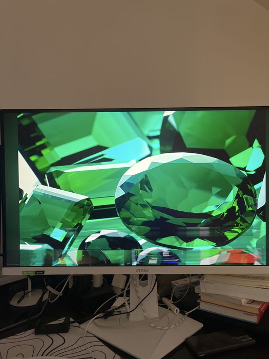 Монитор MSI G274QRFW, неисправный