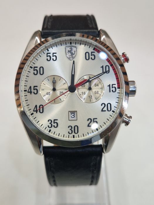 Ceas Ferrari quartz curea piele Garantie!#40451