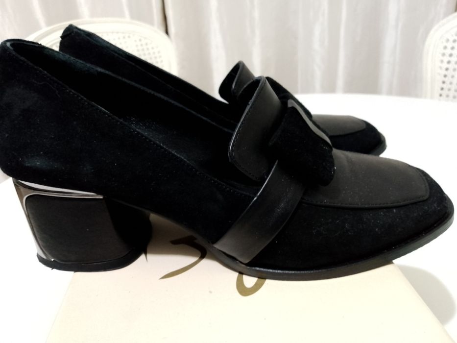 Дамски обувки от естествена кожа номер 37