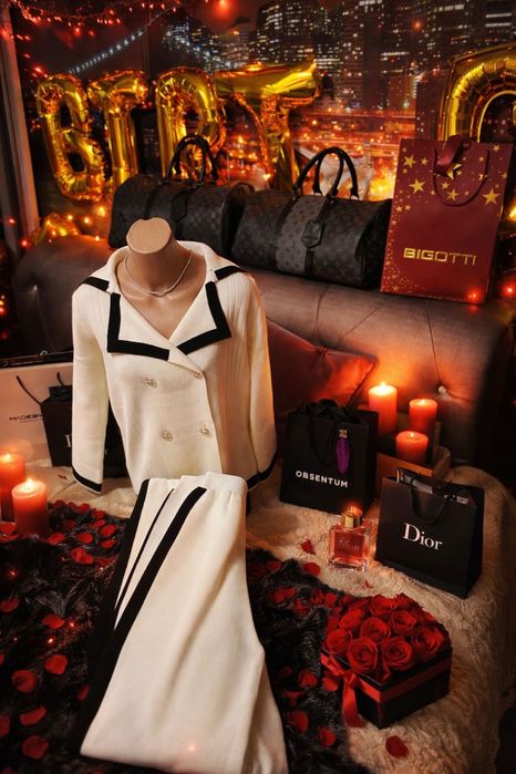 Compleu tricot elegant