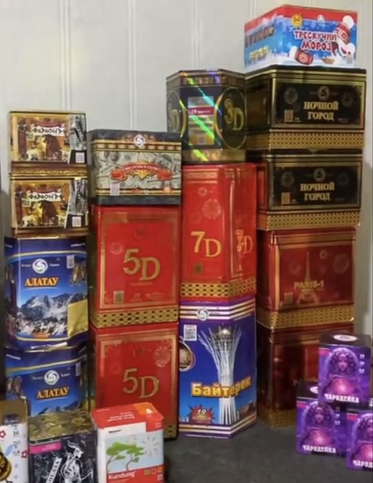 Салюты и Фейерверки - Шымкент